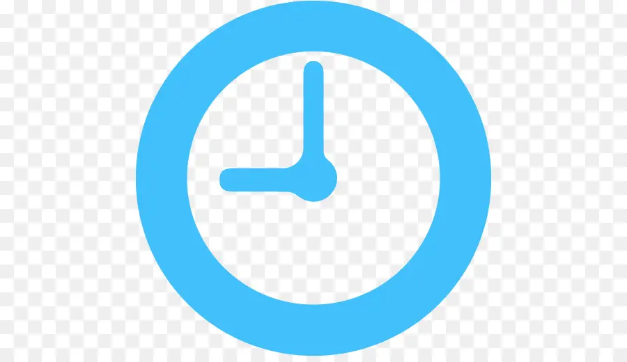 Horloge Bleue，Temps PNG