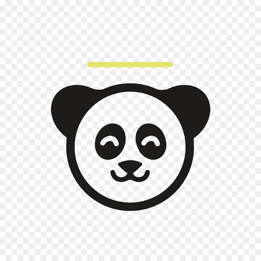 Panda，Noir Et Blanc PNG