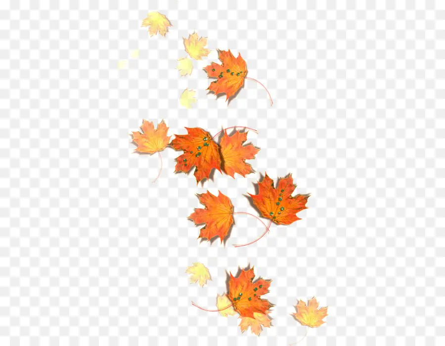 Feuilles Qui Tombent，Automne PNG