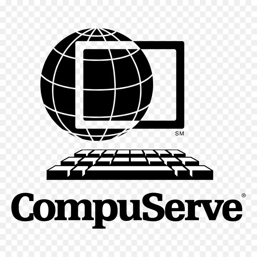 Logo Compuserve，Internet PNG