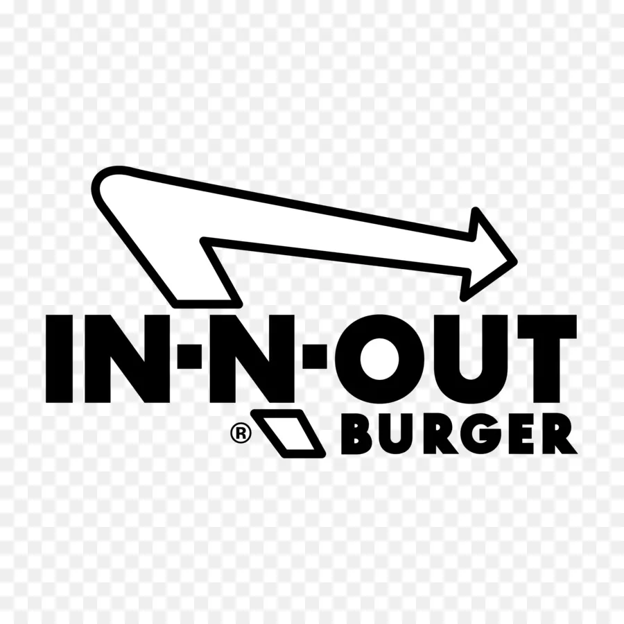 Logo In N Out Burger，Restauration Rapide PNG