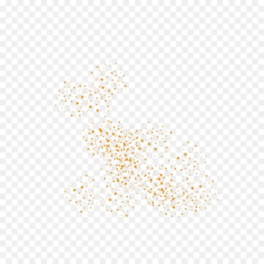 Lapin Scintillant，Paillettes PNG