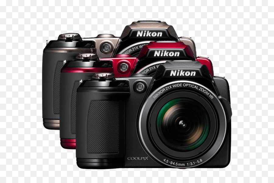 Nikon，Nikon Coolpix L120 141 Mp Appareil Photo Numérique Compact Noir PNG