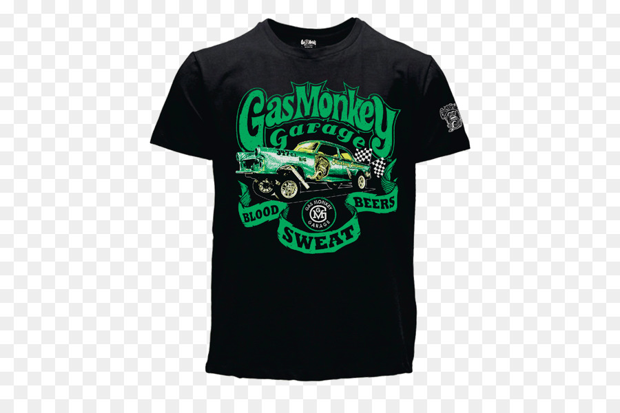 Tshirt，Gas Monkey Garage Affiche Du Sang De La Sueur Des Bières PNG