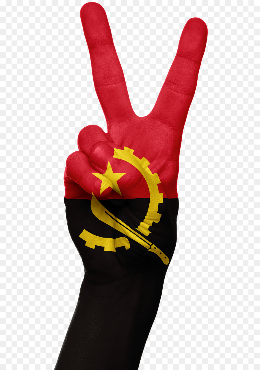 Drapeau De L Angola，L Angola PNG