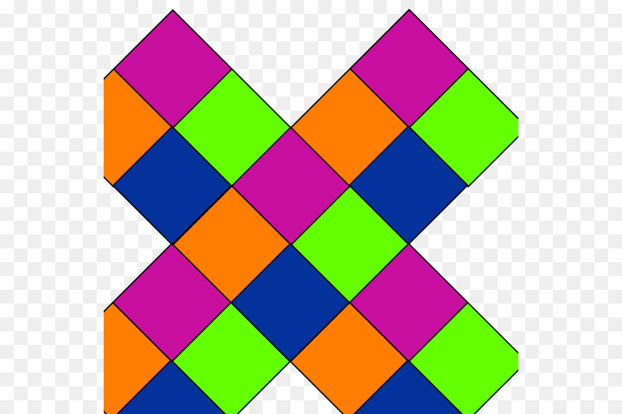 Carrés Colorés，Formes PNG