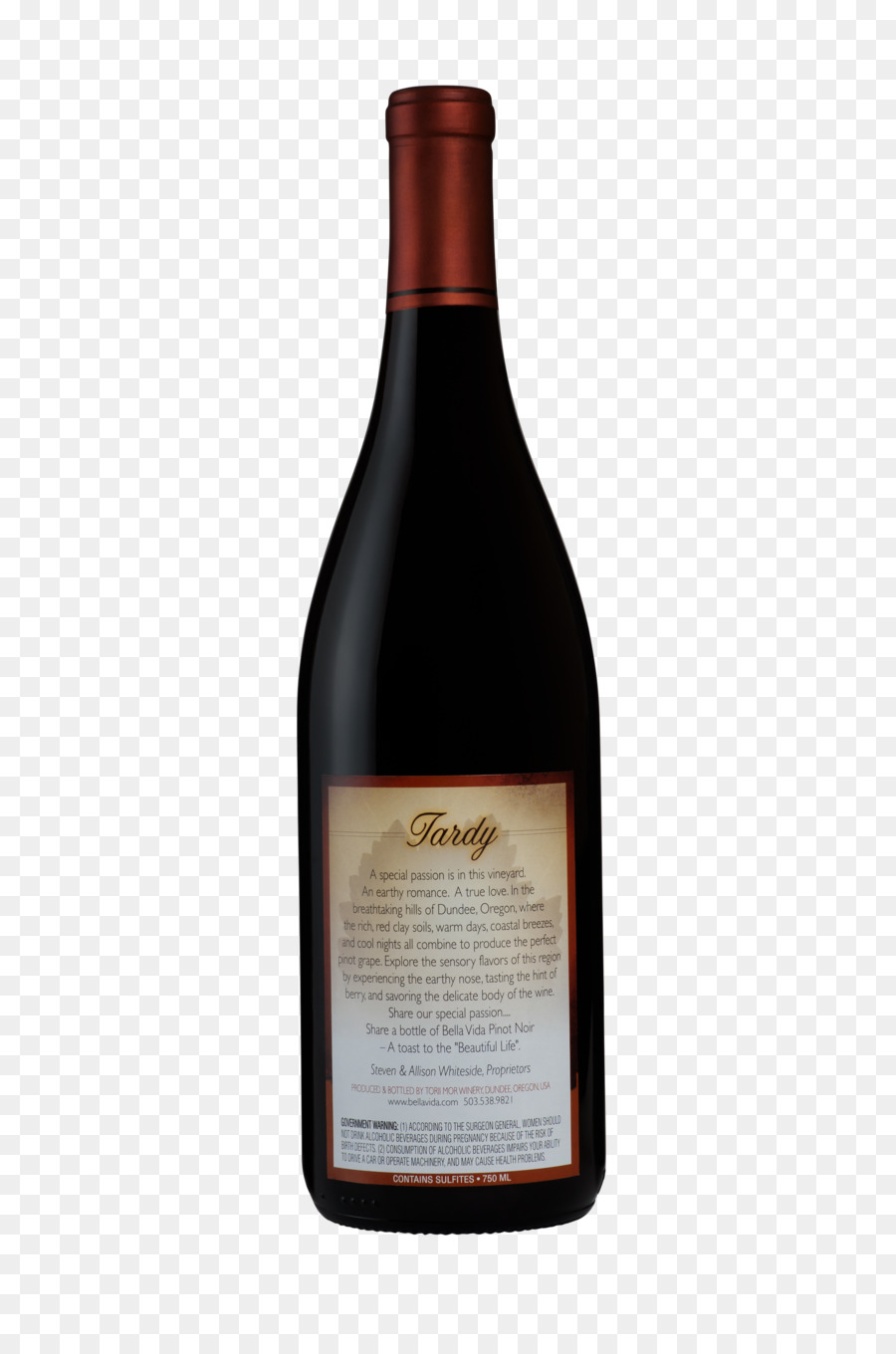 Bouteille De Vin，Pinot Noir PNG