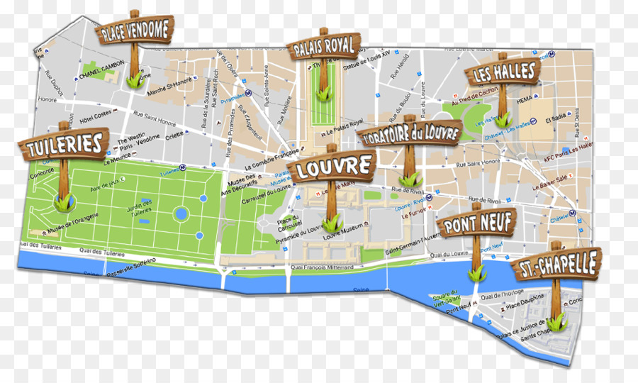 Plan De Paris，Ville PNG