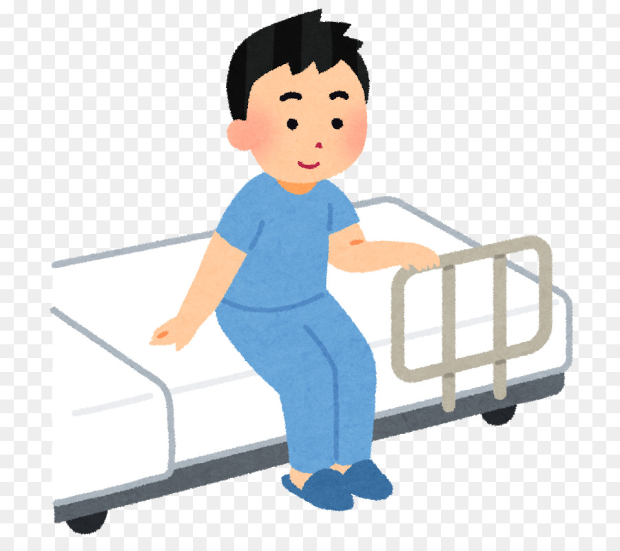 Patient Au Lit，Hôpital PNG