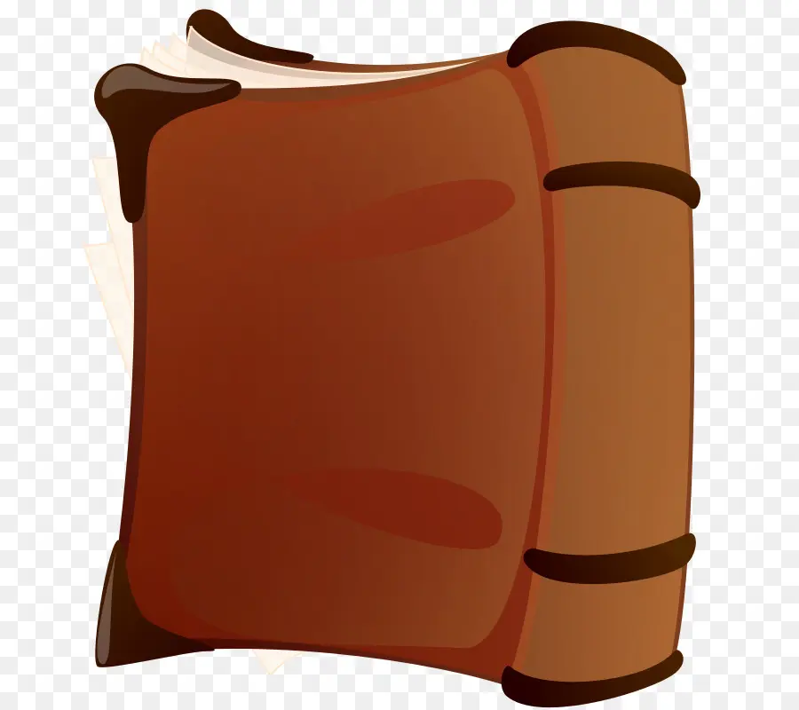 Livre Marron，Cuir PNG