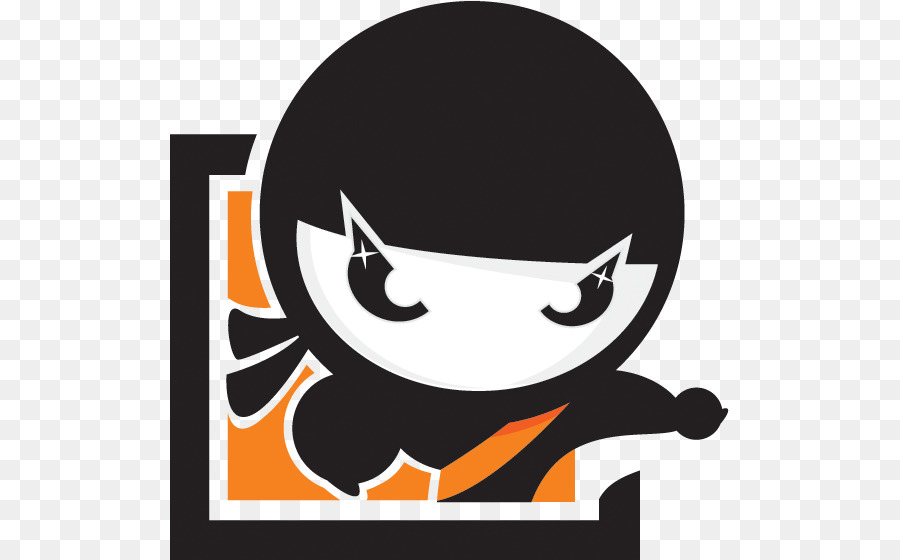 Dessin Animé Ninja，Noir PNG