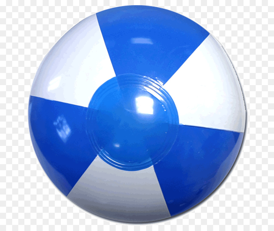 Ballon De Plage，Bleu PNG