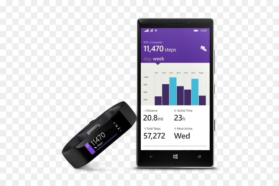 Microsoft Band，Moniteurs D Activité PNG