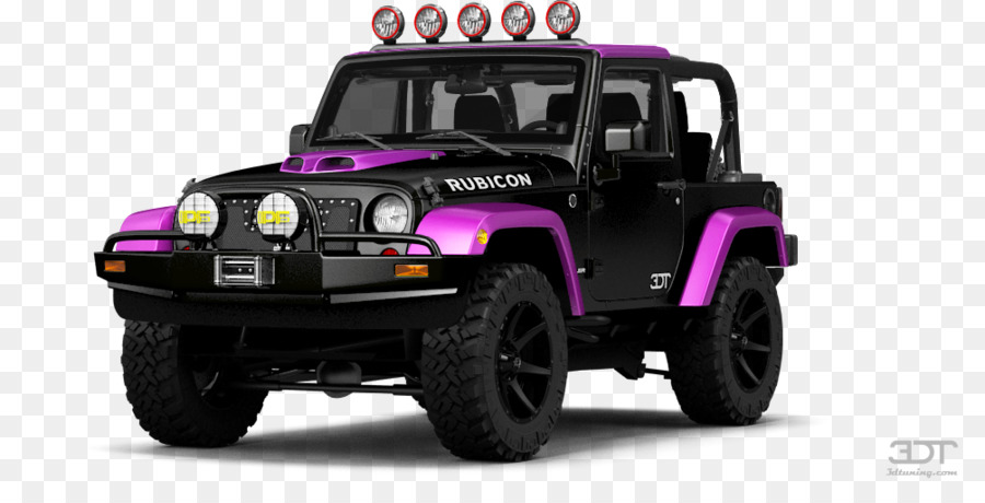 Jeep Noire Et Violette，Hors Route PNG