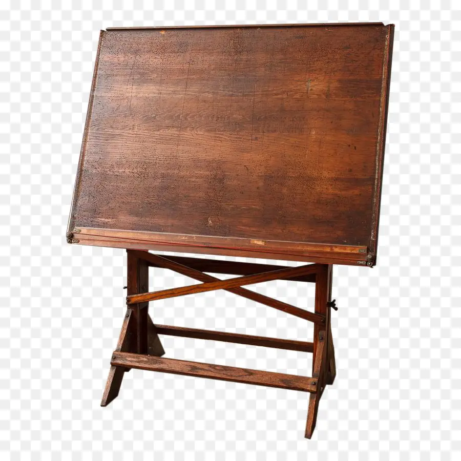 Table à Dessin，En Bois PNG