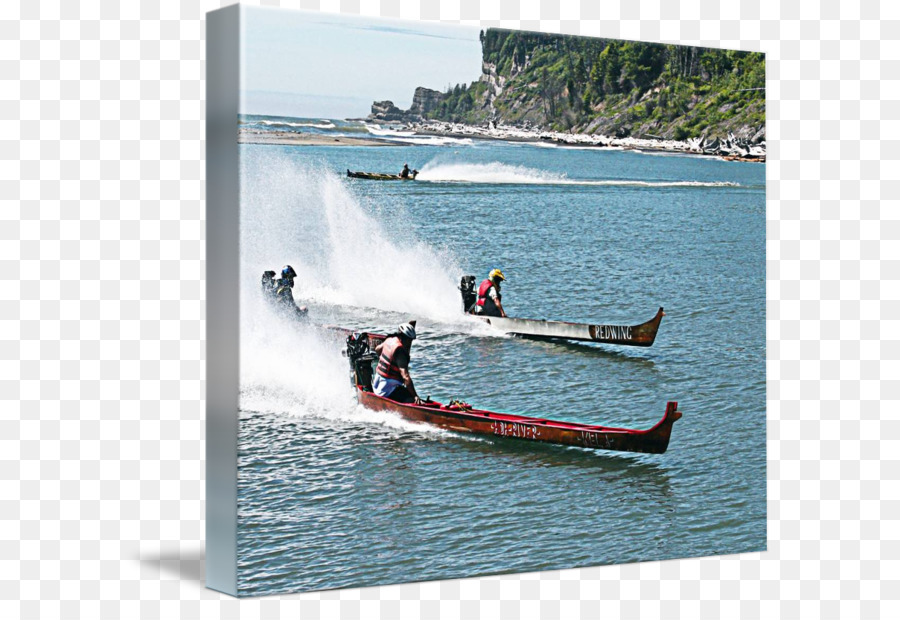 Course De Bateaux，Eau PNG