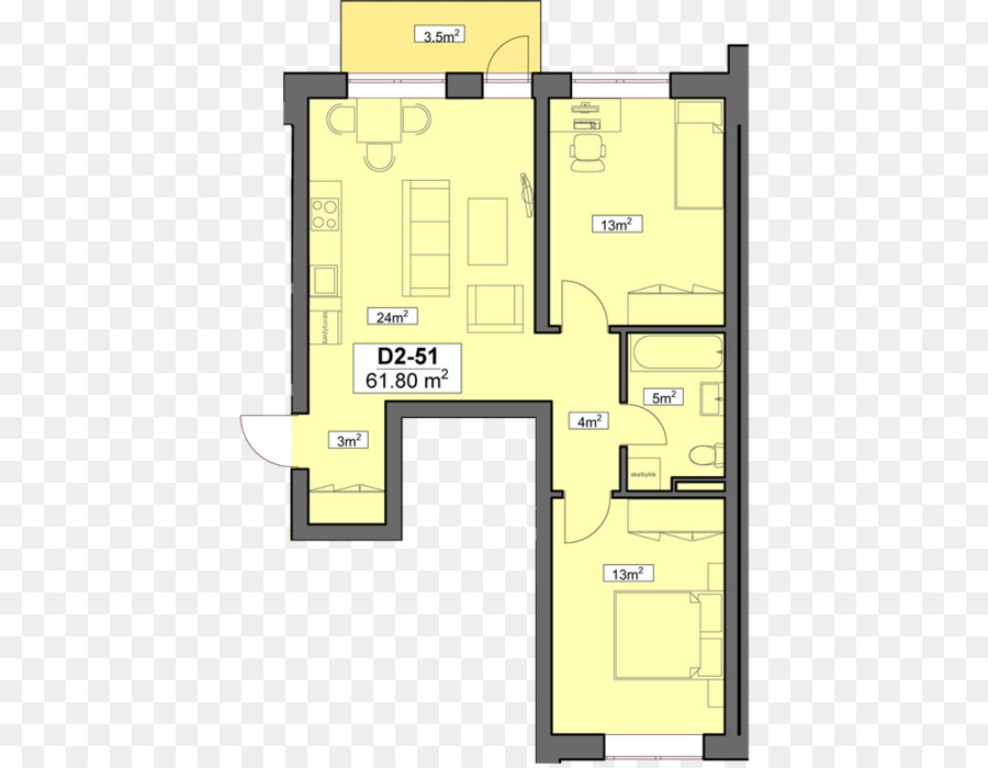 Plan D'étage De L'appartement，Plan D'étage PNG