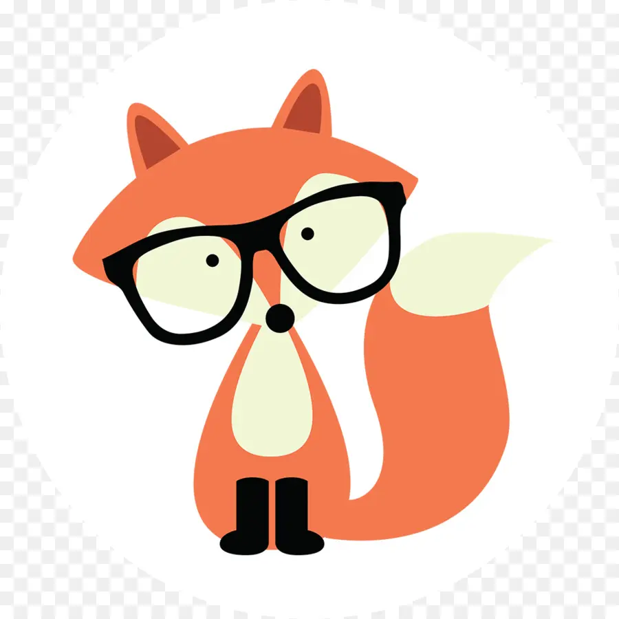 Renard，Lunettes PNG