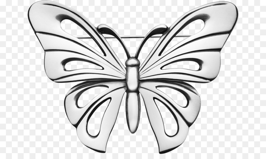 Broche Papillon，Bijoux PNG