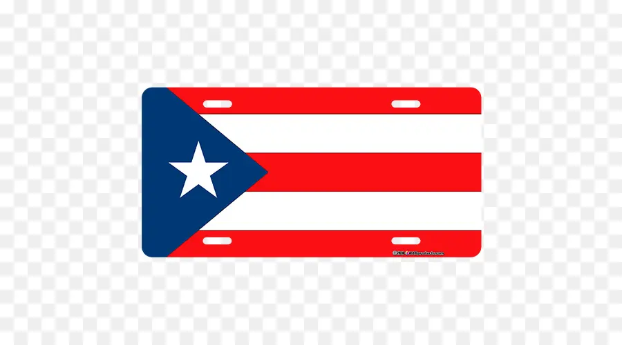 Drapeau De Porto Rico，Rayures Rouges PNG