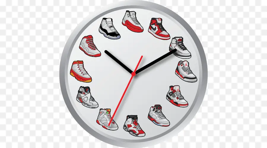 Horloge，Chaussures PNG