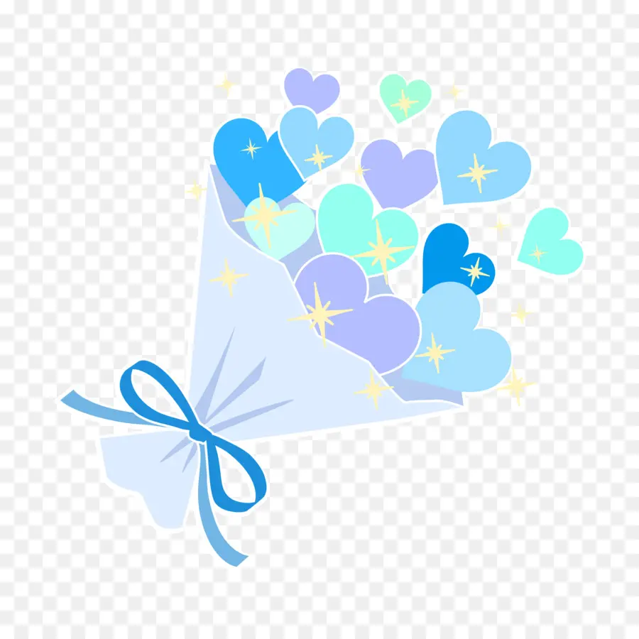 Bouquet De Coeur，Fleurs PNG