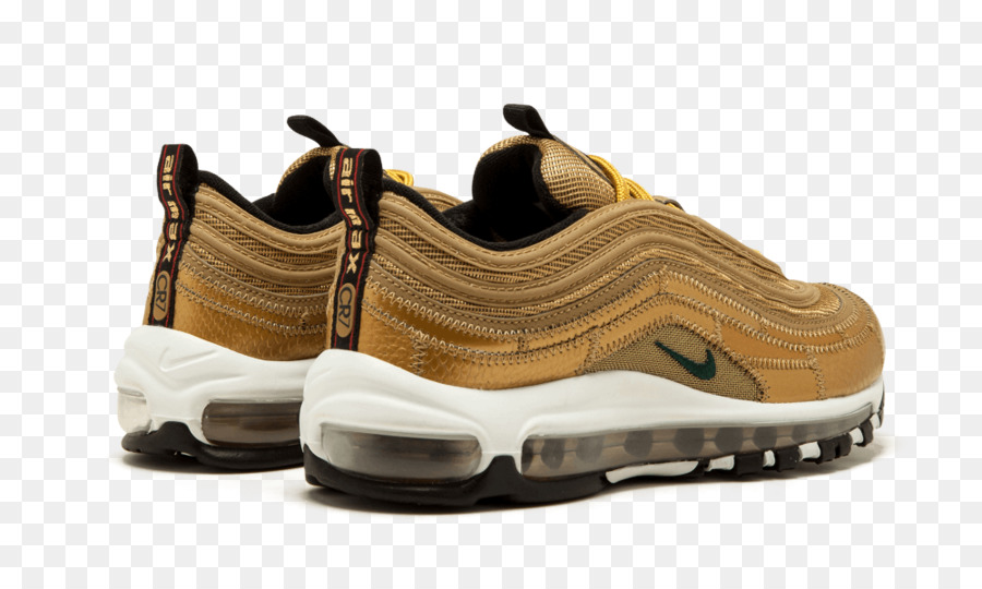 Nike Air Max 97 Cr7 Chaussures Hommes Rouge，Nike Air Max 97 Cr7 Metallic Gold Mens Sneakers En Or Taille 60 PNG