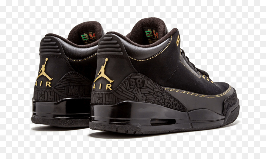 Air Jordan，Air Jordan 3 Bhm Noir History Month 2011 Mens Sneakers PNG