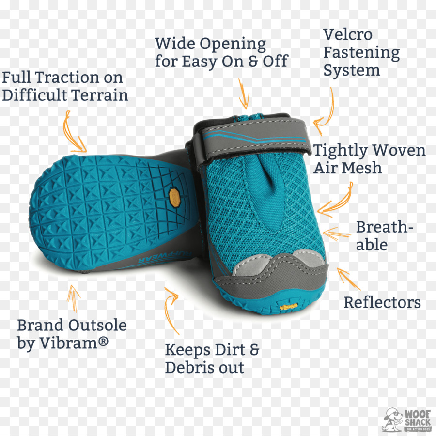 Ruffwear Grip Trex Chien Bottes，Ruffwear Grip Trex Bleu Printemps Paires L700 Cm PNG