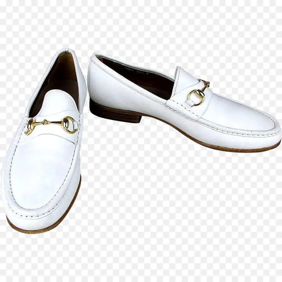 Mocassins Blancs，Chaussure PNG