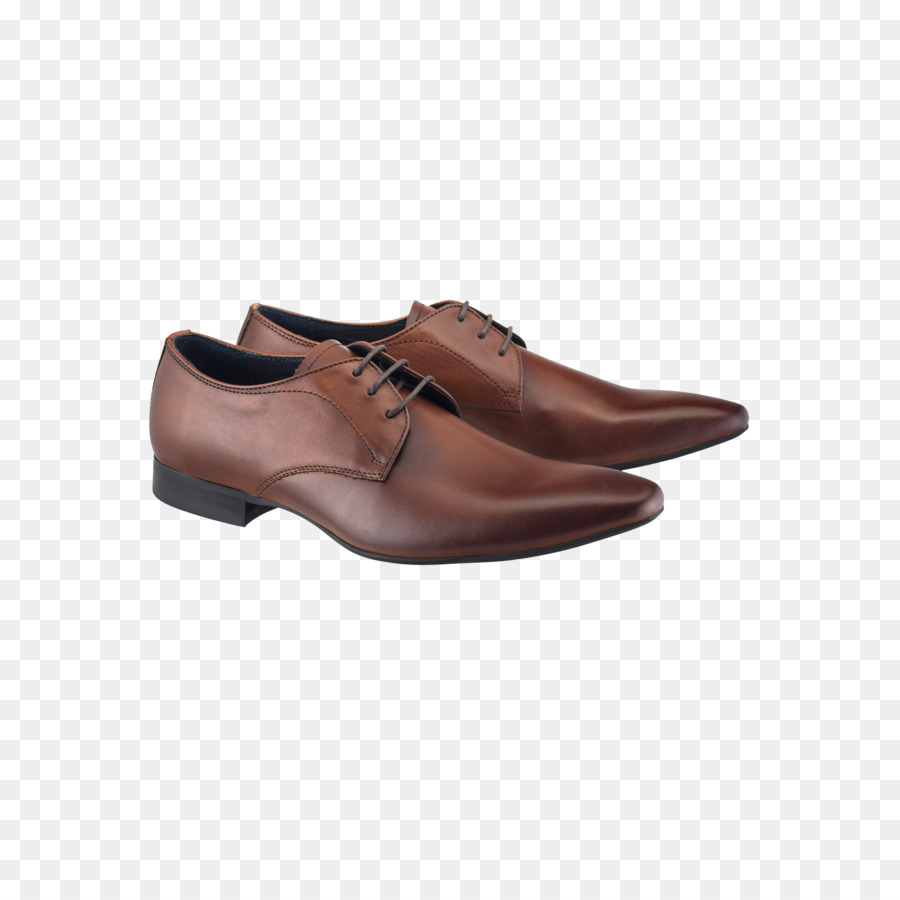 Chaussure Habillée Marron，Cuir PNG