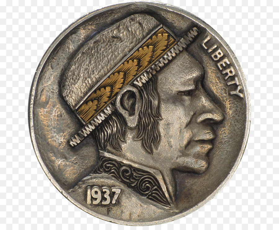 Pièce De Monnaie，Hobo Nickel PNG