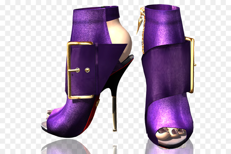 Chaussure，Violet PNG