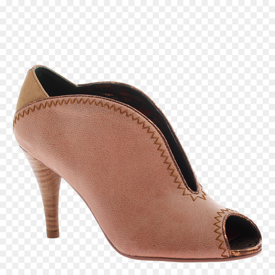 Chaussure à Talons Hauts，Beige PNG