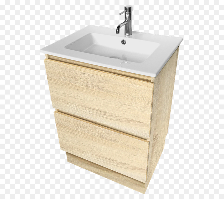 Meuble évier Blanc，Salle De Bain PNG