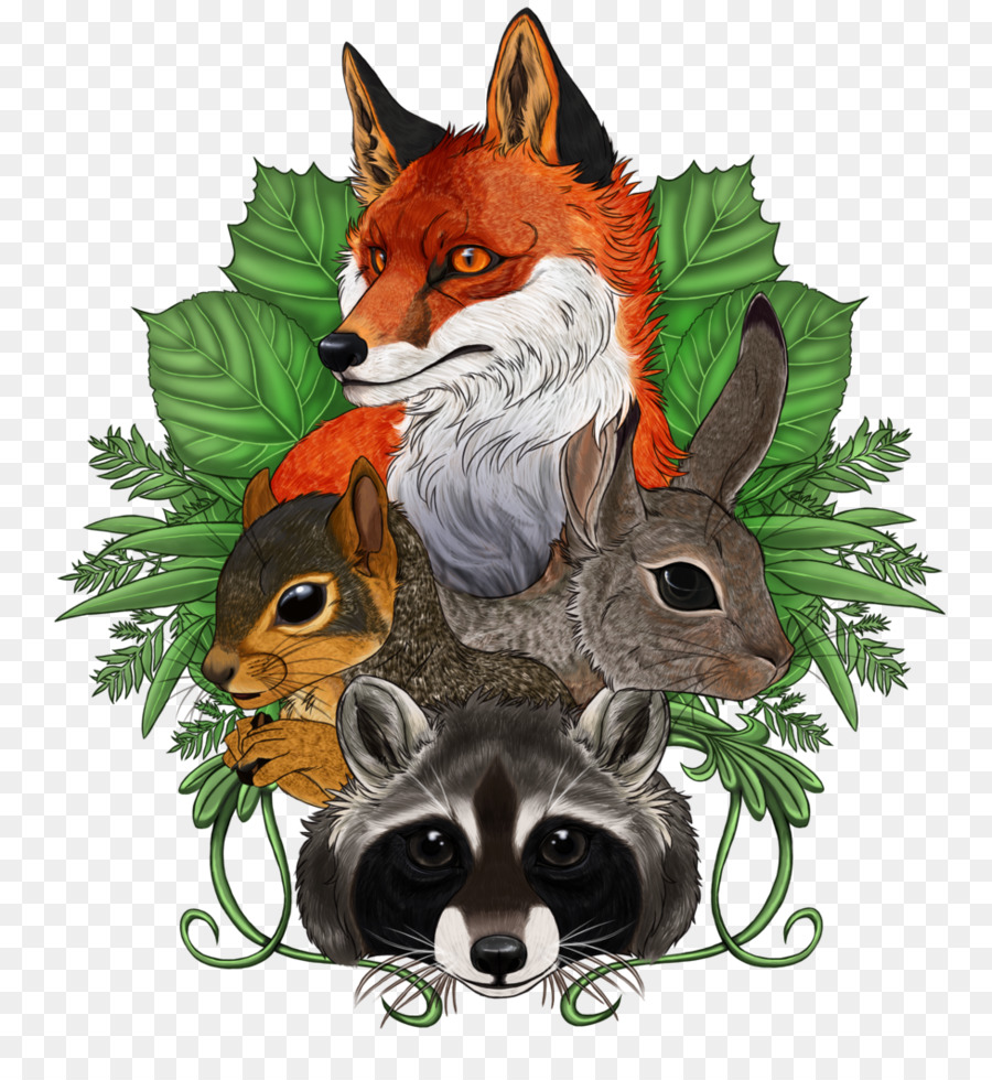 Animaux De La Forêt，Renard PNG