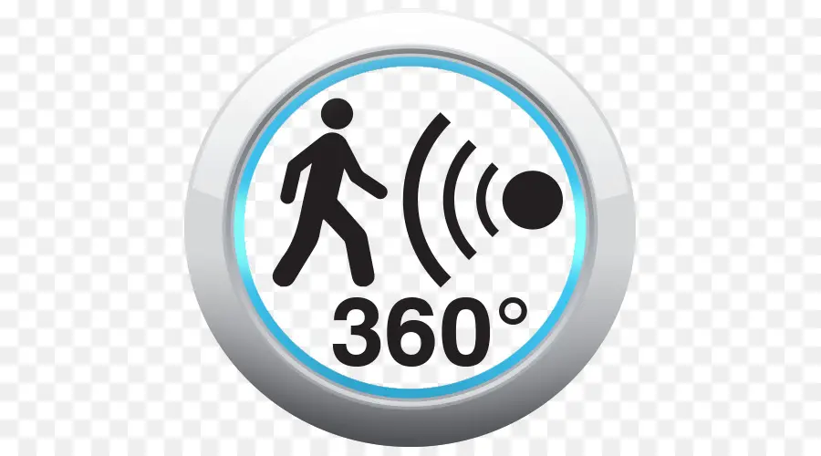 Capteur à 360 Degrés，Mouvement PNG