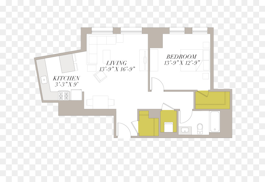 Plan D'étage De L'appartement，Plan D'étage PNG