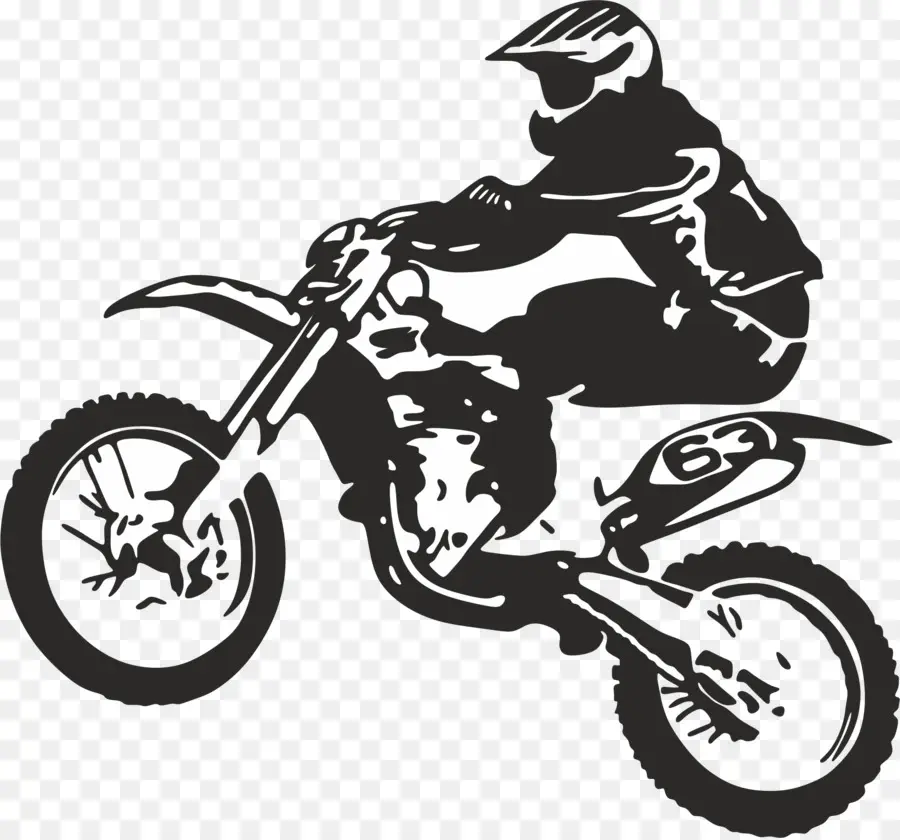 Silhouette De Moto，Vélo PNG