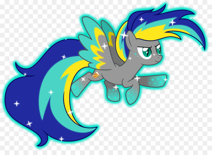 Poney Bleu，Ailes PNG