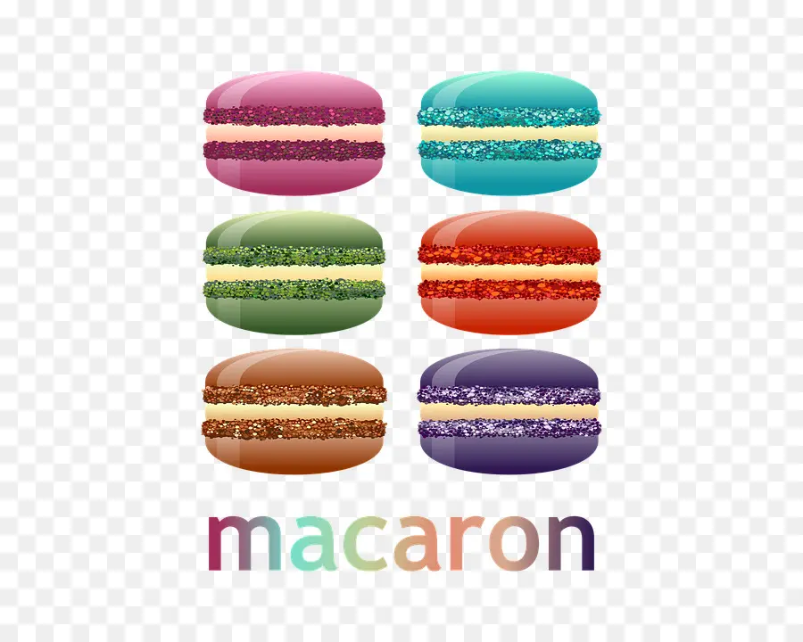 Macarons Colorés，Macarons PNG