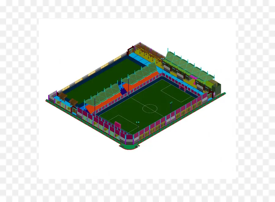 Stade，Autocad PNG