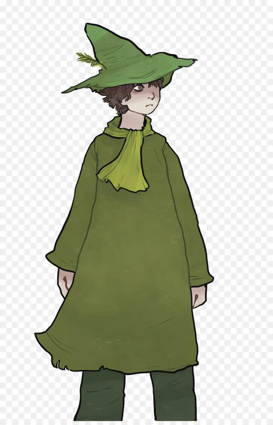 Personnage Au Chapeau Vert，Chapeau PNG