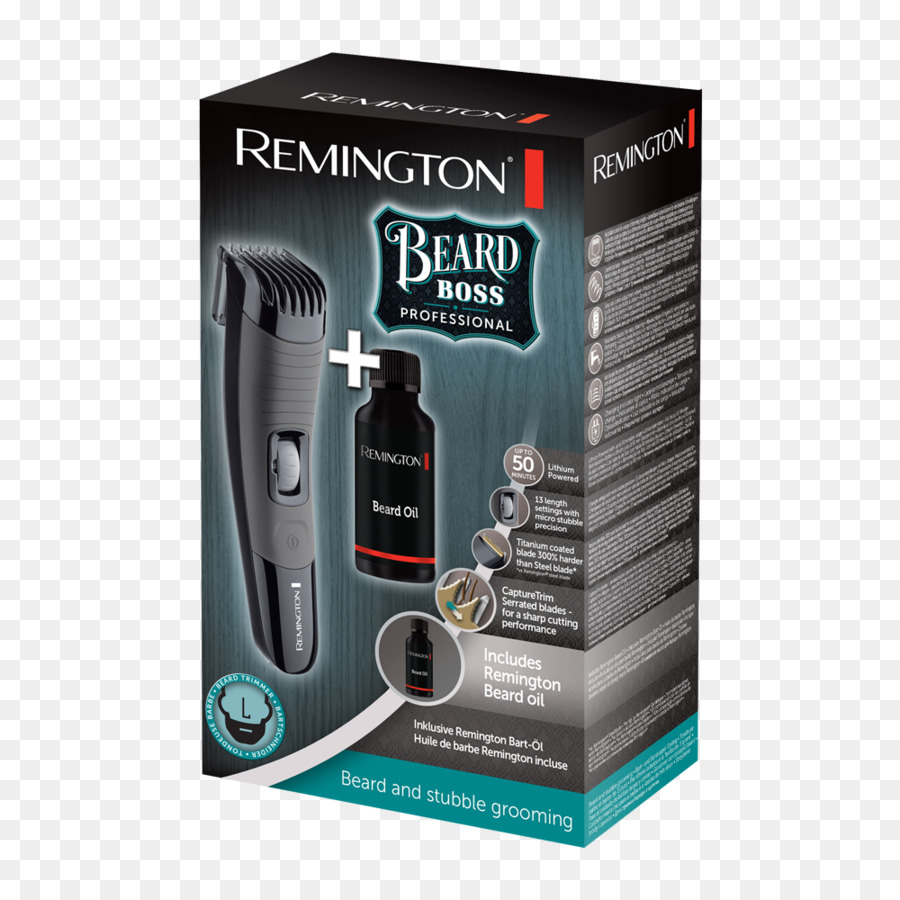 Tondeuse Pour Cheveux，Remington Barbe Patron Pro Mb4130 PNG