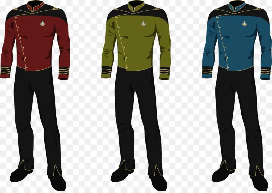 Uniformes Star Trek，Science Fiction PNG