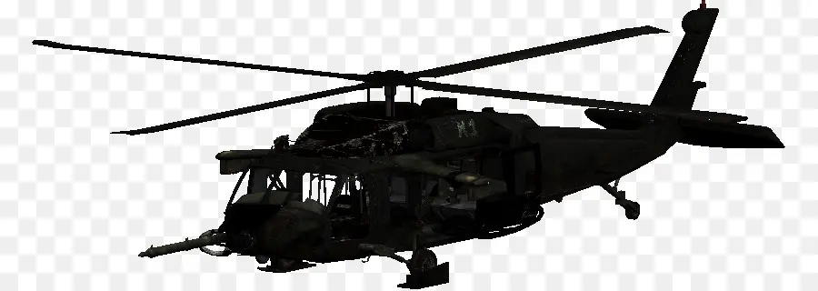 Rotor D Hélicoptère，Sikorsky Uh60 Black Hawk PNG