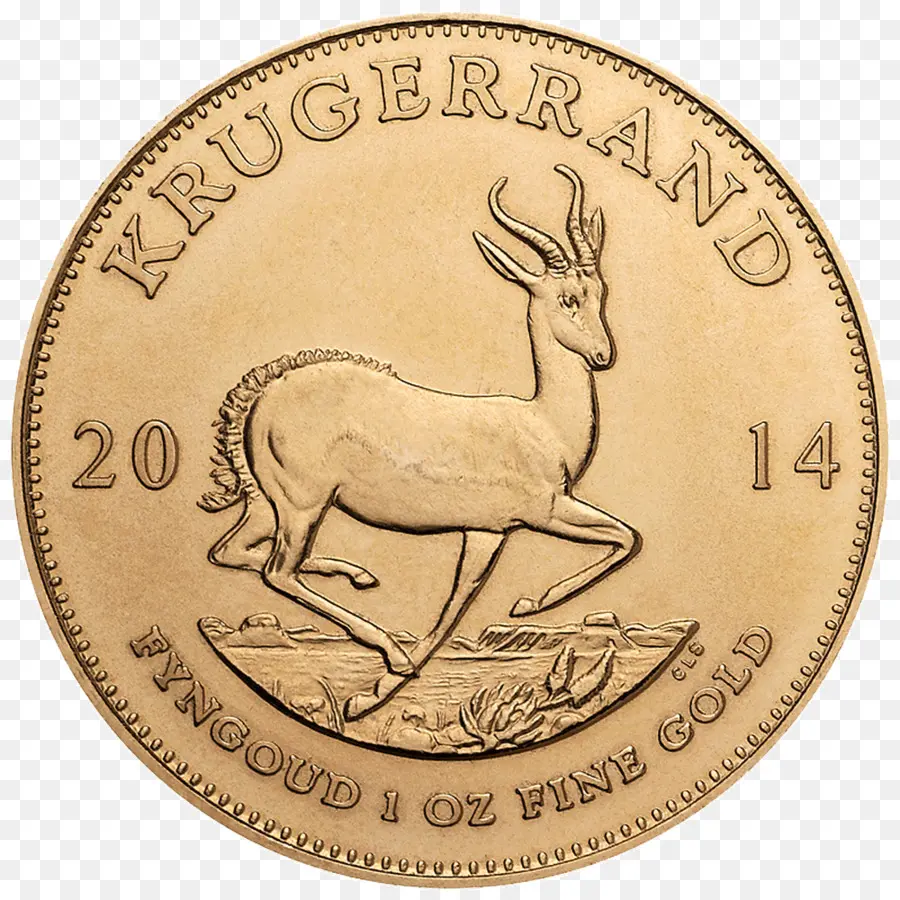 Pièce D'or，Krugerrand PNG