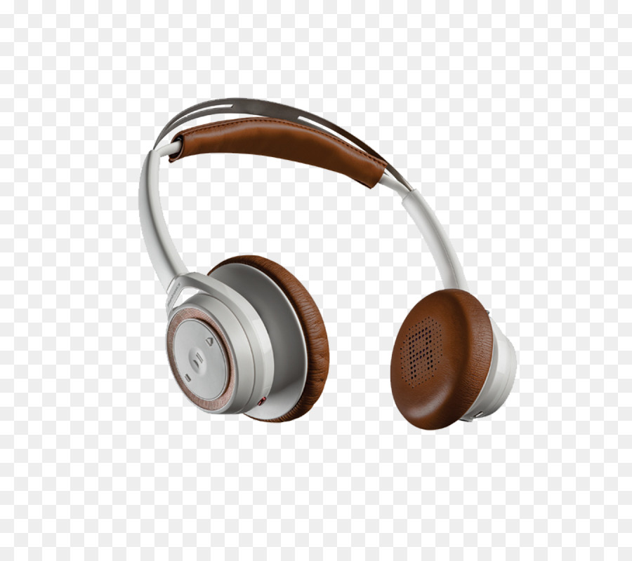 Casque Marron Et Noir，Audio PNG