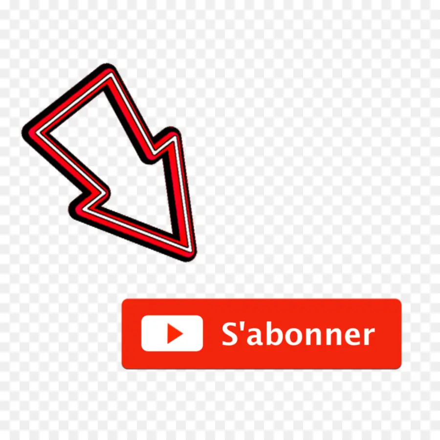 Bouton S'abonner，S'abonner PNG