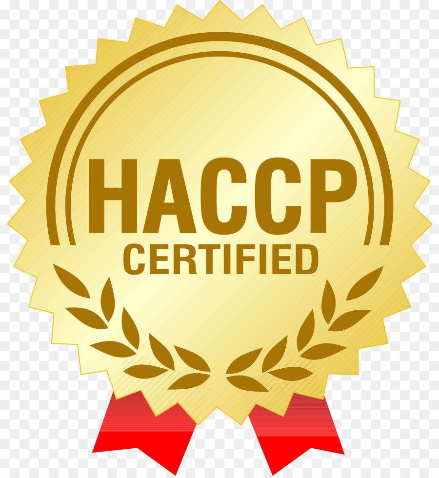 Certifié Haccp，Or PNG